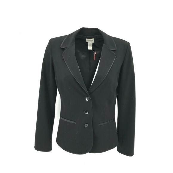 Chico's Jackets & Blazers - Chico's Notch Lapel Triple Button Blazer Sz 0/S/4